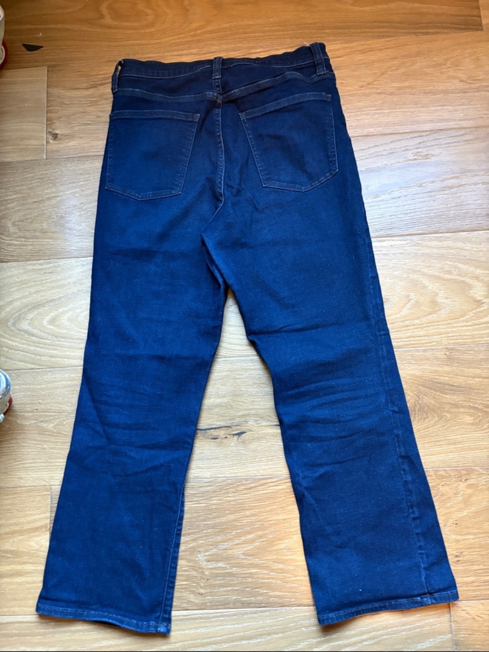 Universal Thread Women’s Dark Blue Jeans Size 10R High Rise Ankle Bootcut - Picture 3 of 5